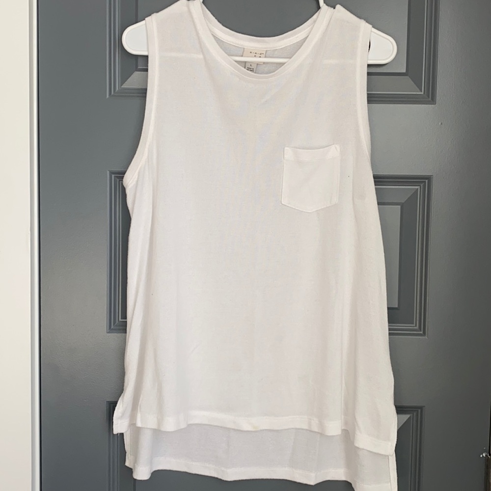 White Tunic Tank